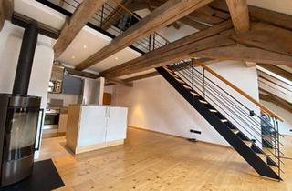 Wohnung mieten in Hauptstraße 29, 78183 Hüfingen, Außergewöhnliche 3,5 Zimmer Maisonettewohnung mit Galerie & Kamin