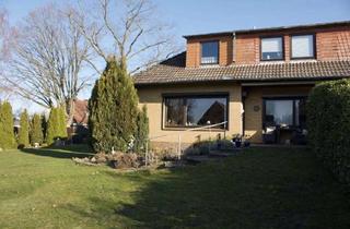 Doppelhaushälfte kaufen in 21365 Adendorf, Doppelhaushälfte mit Einliegerwohnung und Garten in ruhiger Lage