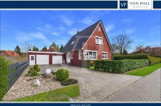 Einfamilienhaus kaufen in 26532 Großheide, Einfamilienhaus in Südarle mit Doppelgarage und Garten