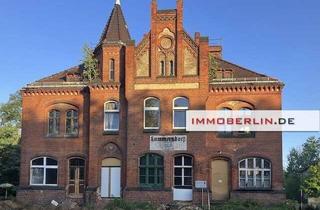 Haus kaufen in 15838 Am Mellensee, IMMOBERLIN.DE - Historischer Bahnhof mit Nebengebäude & großartigem Potenzial für Wohnen & Arbeiten