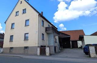 Einfamilienhaus kaufen in 96172 Mühlhausen, Einfamilienhaus mit großzügigem Grundstück und zusätzlichem Bebauungspotenzial