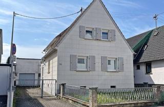 Haus kaufen in Holzgasse 26, 76872 Minfeld, Minfeld: EFH mit Garage, Nebengebäude und Garten