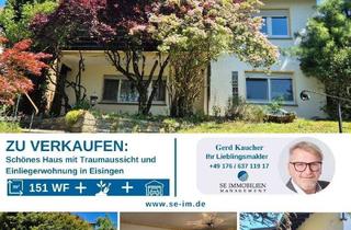 Haus kaufen in 75239 Eisingen, Schönes Haus mit Traumaussicht, Einliegerwohnung, schönem Garten und Garage zu verkaufen!!