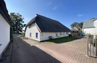 Bauernhaus kaufen in Dorfstraße 33, 18586 Middelhagen, Reetgedecktes Bauernhaus mit Boddenblick