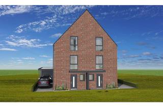 Haus mieten in Kiesstraße 11, 48282 Emsdetten, NEUBAU: Moderne Doppelhaushälfte zur Miete in Emsdetten – Erstbezug ab 01.08.2026