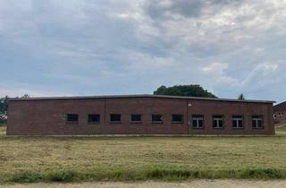 Gewerbeimmobilie mieten in 48249 Dülmen, Lagerhalle 1800qm und 1100qm vorher Medizinlagerhalle direkt an 474 in Dülmen