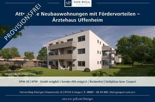 Anlageobjekt in 97215 Uffenheim, vier Wohnungen und eine Gewerbeeinheit - Synergie aus modernem Wohnkomfort und Arbeitswelt