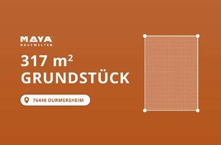Grundstück zu kaufen in 76448 Durmersheim, Baugrundstück in Durmersheim – 317 m² | Grundstück & Traumhaus aus einer Hand