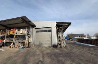 Gewerbeimmobilie kaufen in 15566 Schöneiche, Gewerbegrundstück mit 2 Lagerhallen