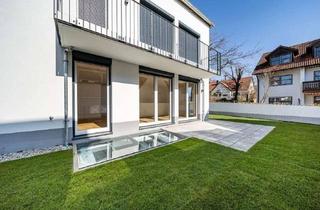 Wohnung kaufen in 85570 Markt Schwaben, Gartenliebe auf zwei Ebenen in 3 Zimmern