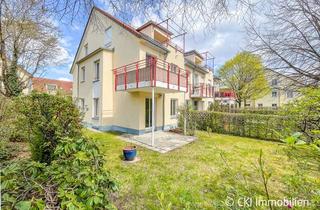 Wohnung kaufen in 82152 Planegg, Ortsrandlage in Martinsried! Freie 2-Zi.-Wohnung mit Südterrasse und Garten