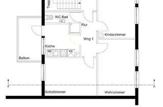 Wohnung mieten in Hartmannstraße 46/1, 72458 Albstadt, 3 Zimmerwohung in ruhiger Wohnlage