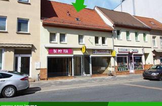 Haus kaufen in 06366 Köthen, Ideal für Selbstständige oder Investoren: Haus mit Gewerbe + Wohnung in Köthen Innenstadt 1A-Lage