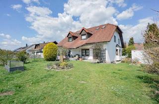 Haus mieten in 90584 Allersberg, Attraktive Doppelhaushälfte in Allersberg mit ausgebautem Spitzboden, Südgarten und unverbaubarem Au