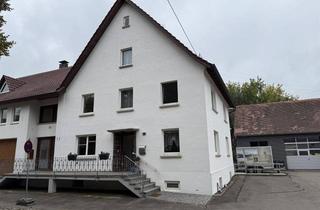 Doppelhaushälfte kaufen in 88524 Uttenweiler, Doppelhaushälfte mit viel Platz u.Potenzial und idyllischem Garten in Dieterskirch