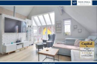 Wohnung kaufen in 74336 Brackenheim, Brackenheim - Lichtdurchflutetes Wohnen auf zwei Ebenen - DG-Wohnung mit Galerie, Balkon & Garten
