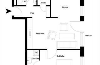 Wohnung kaufen in 49377 Vechta, Vechta - Kernsanierte bezugsfreie Eigentumswohnung!