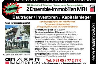 Haus kaufen in 82256 Fürstenfeldbruck, Fürstenfeldbruck - Innenstadtgrundstück mit Altbestand - Entwicklung möglich: Wohnen & Gewerbe