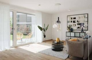 Wohnung kaufen in Alte Ziegelei 33, 67346 Speyer, Wohnen am Wasser: 2-Zimmer-Wohnung mit Garten
