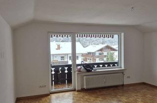 Wohnung kaufen in 82490 Farchant, +FARCHANT+ 2-Zimmer-Dachgeschoss-Wohnung, großer Balkon, ruhige Lage, Stellplatz, ab sofort