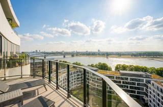 Wohnung kaufen in 50968 Bayenthal, Moderne 4-Zimmer Wohnung mit Panorama-Terrasse