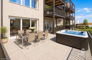 Wohnung kaufen in 86732 Oettingen, Wohnen wie im Haus: 112 m² mit Terrasse und viel Freiraum