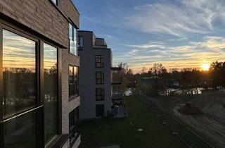 Wohnung kaufen in 21502 Geesthacht, 3-Zimmer-Neubauwohnung mit Blick auf die Elbe!