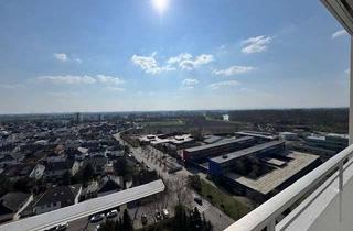 Wohnung kaufen in 68623 Lampertheim, Panorama inklusive: Helle 4-Zimmer-Wohnung mit Balkon und Weitsicht