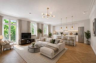 Wohnung kaufen in Schustehrusstraße 28, 10585 Charlottenburg, Traumhafte 4-Zimmer-Altbauwohnung mit kleinem Balkon am Schustehrusspark! RENOVIERT & BEZUGSFREI!