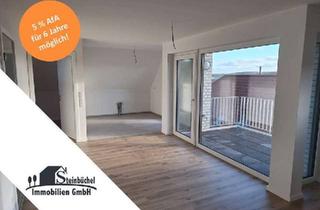 Wohnung kaufen in 48612 Horstmar, Effizienter Neubau: Stilvolle 4-Zimmer-Maisonettewohnung mit sonniger Loggia und Carport!