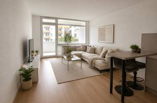 Wohnung mieten in Gundhofstraße 17, 60528 Niederrad, NEU Sanierte & Vollmöblierte 1,5-Zimmer-Wohnung mit Balkon in Frankfurt Niederrad