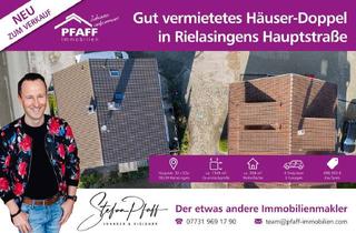 Haus kaufen in 78239 Rielasingen-Worblingen, Zuhause ankommen in Rielasingen in der Hauptstr.! Gut vermietetes Häuser-Doppel in zentraler Lage