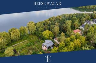 Villa kaufen in 14476 Groß Glienicke, Exklusives Wohnerlebnis: Villa mit Seezugang auf 2.000 m² Hanggrundstück
