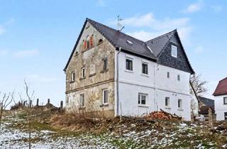 Einfamilienhaus kaufen in 08393 Meerane, Kapitalanlage – entkerntes Einfamilienhaus für eigene Fantasie in Meerane