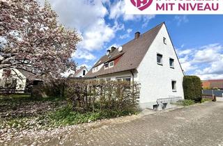 Doppelhaushälfte kaufen in 89415 Lauingen, Attraktive Doppelhaushälfte m. Nebengebäuden auf rund 1100m2 Grundstück in Lauingen!