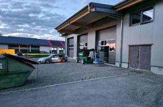 Büro zu mieten in Eresinger Str. 22, 86929 Penzing, Beheizte Halle mit Büro