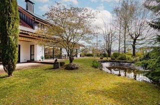 Einfamilienhaus kaufen in 77933 Lahr, Großzügiges Wohnhaus mit Gewerbeeinheit, 1.788 m² Traumgrundstück & Gartenidylle mit Teich