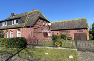 Wohnung kaufen in 29690 Schwarmstedt, BESONDERS! Eigentumswohnung im Stil einer Haushälfte + Anbau m. Garage, ca. 800m² Grundstücksanteil