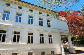 Wohnung kaufen in Bachstr. 37, 58300 Wetter, Stilvolle 2-Zi-Whg in prachtvoller Denkmal-Villa von 1860 – ebenerdiger Gartenzugang, provisionsfrei