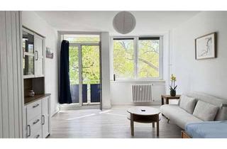 Wohnung mieten in 12169 Steglitz, Sonnige möblierte 1-Zimmer Wohnung mit Balkon in Berlin-Steglitz