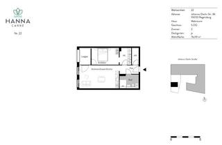 Wohnung mieten in Johanna-Dachs-Straße 36, 93055 Ostenviertel, Helle 2,5-Zimmer Wohnung mit Balkon, Dachgarten, TG-Stellplatz & Domblick in Regensburg-Ostenviertel