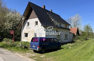 Einfamilienhaus kaufen in 32361 Preußisch Oldendorf, Keine Provision - Einfamilienhaus mit Anbau und 2833m2 großem Grundstück im Grünen gelegen