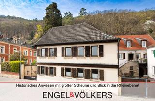 Haus kaufen in 67433 Haardt, Historisches Anwesen mit großer Scheune und Blick in die Rheinebene!