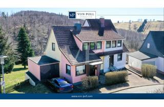 Doppelhaushälfte kaufen in 37444 St. Andreasberg, Charmante Doppelhaushälfte im Harz mit 90 m² Wohnfläche, Garage und großen Grundstück von 1717 m²