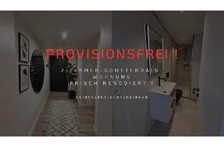 Wohnung kaufen in 70771 Leinfelden-Echterdingen, Leinfelden-Echterdingen - Provisionsfrei ! 2-Zimmer-Souterrain Wohnung