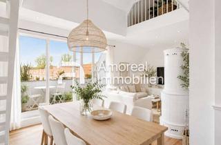 Loft kaufen in 22417 Langenhorn, Loftartiges Wohnen in Sackgassenlage – Galerie, Kamin, Westbalkon und maßgefertigte Landhausküche