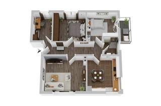 Wohnung kaufen in 65375 Oestrich-Winkel, gepflegte 4 Zimmer Wohnung