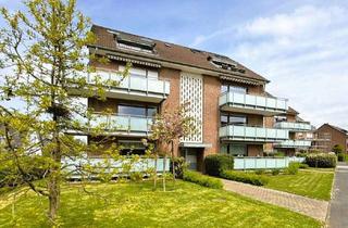 Wohnung kaufen in 40668 Meerbusch, Lichtreich und charmant! 3‑Zimmer‑Maisonettewohnung mit Balkon und Garage.