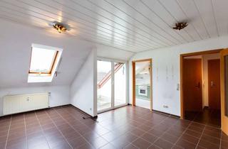 Wohnung kaufen in 63897 Miltenberg, Ruhig wohnen & sofort einziehen – DG-Wohnung mit Loggia & TG-Stellplatz in Miltenberg