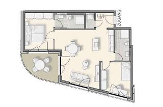 Wohnung kaufen in Linsenbergstraße, 74189 Weinsberg, 3-Zi. Wohnung - 1.OG | Neubautraum - 4living Weinsberg